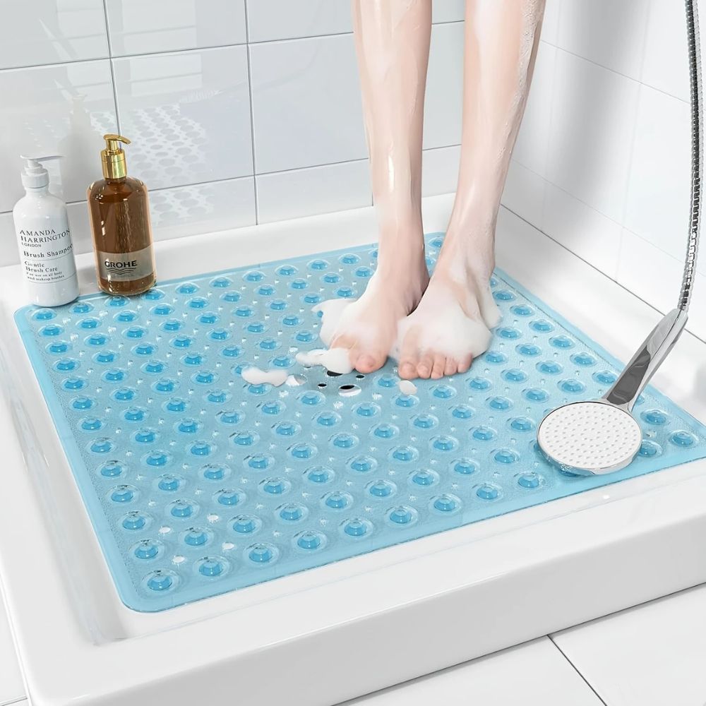 Bath Safety Non-Slip Suction Mat - Secure Shower Mat