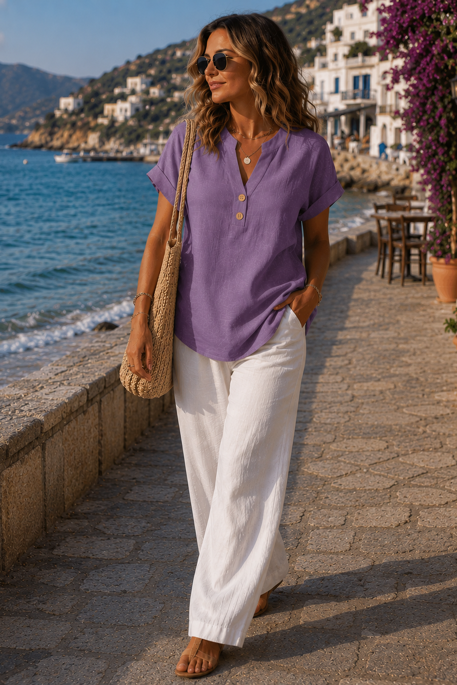 Breathable Button-Detail Shirts for Effortless Everyday Style