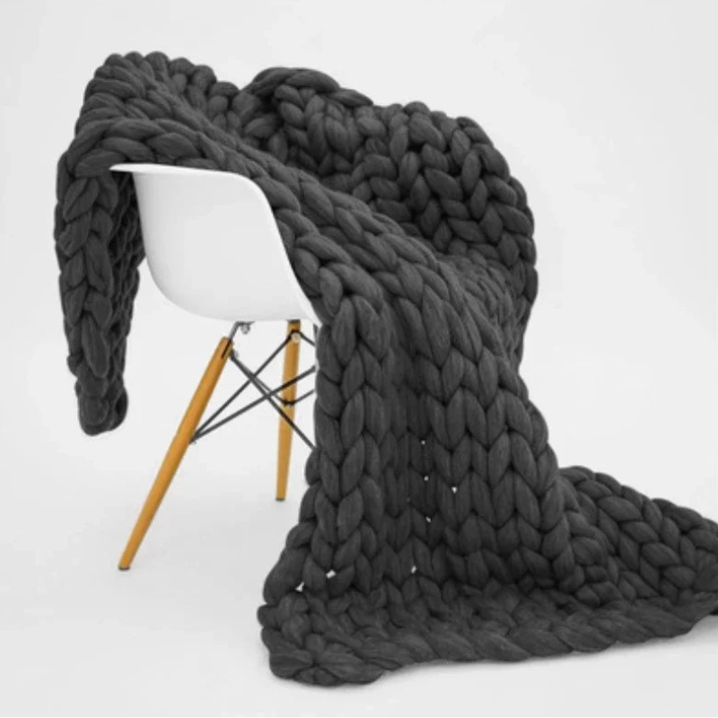 Weighted Organic Cotton Blanket for Cosy, Restful Nights