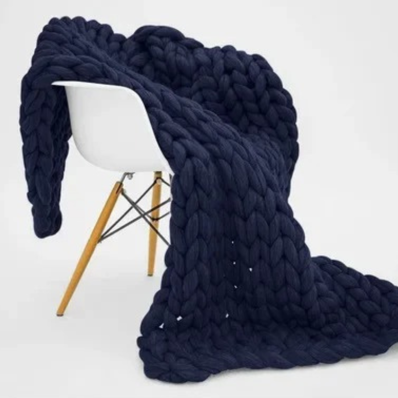 Weighted Organic Cotton Blanket for Cosy, Restful Nights