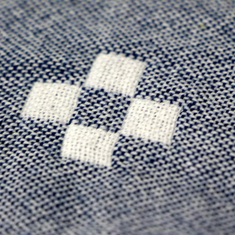 Diamond Dot Cotton Blanket - Soft 3-Layer Gauze Throw