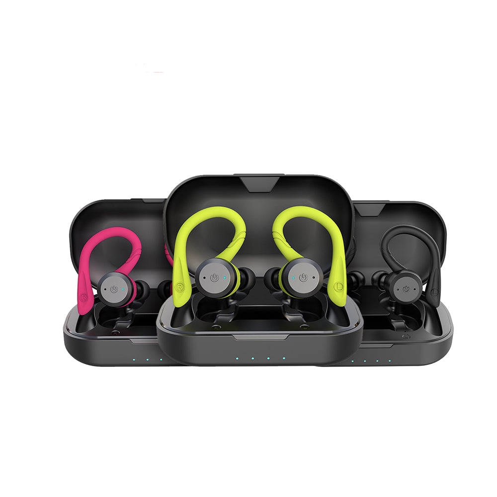 Vega Waterproof Wireless Sport Earbuds, 20-Hr, IPX7