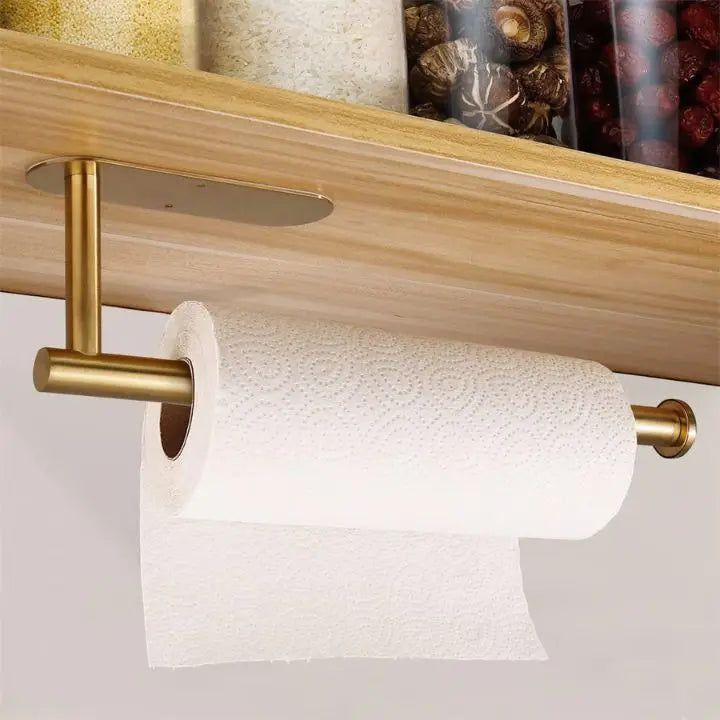 Drill-Free Wall-Mounted Kitchen Paper Towel Holder