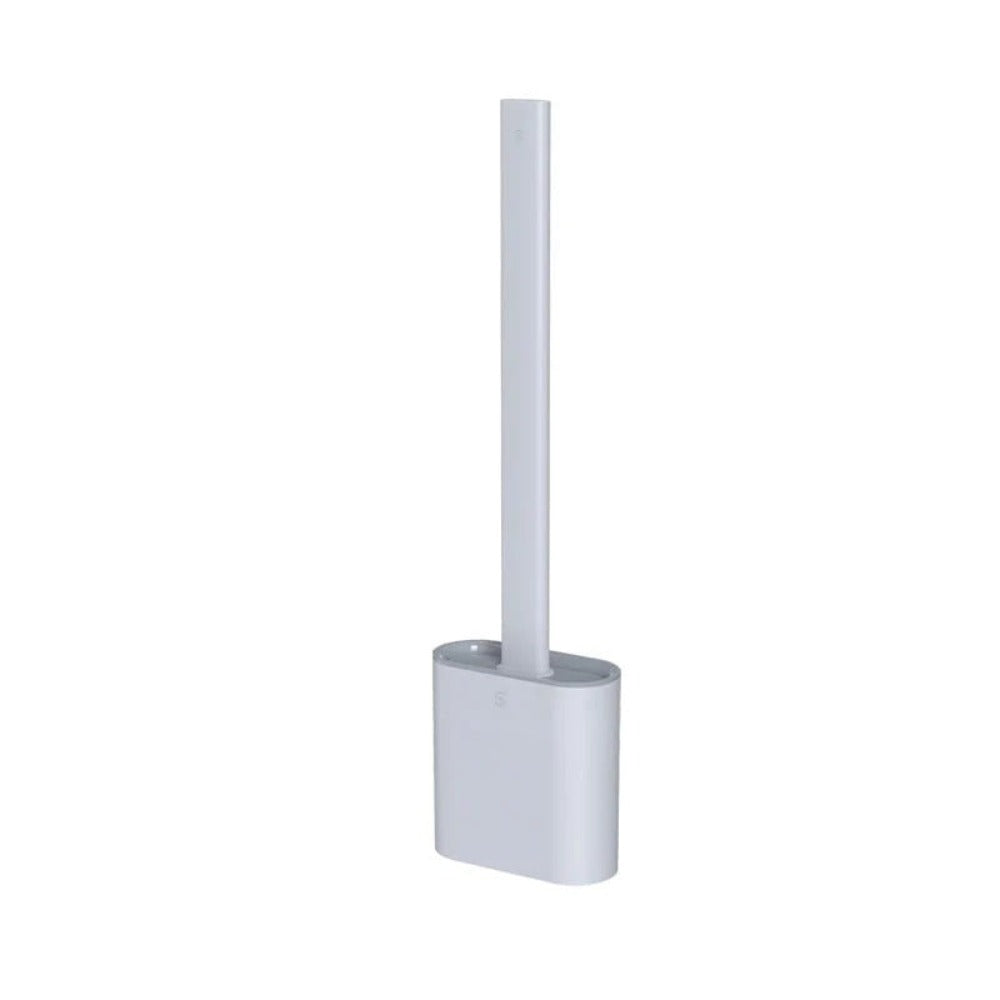 Silicone Toilet Brush - Rust-Free Flexible Cleaning Brush