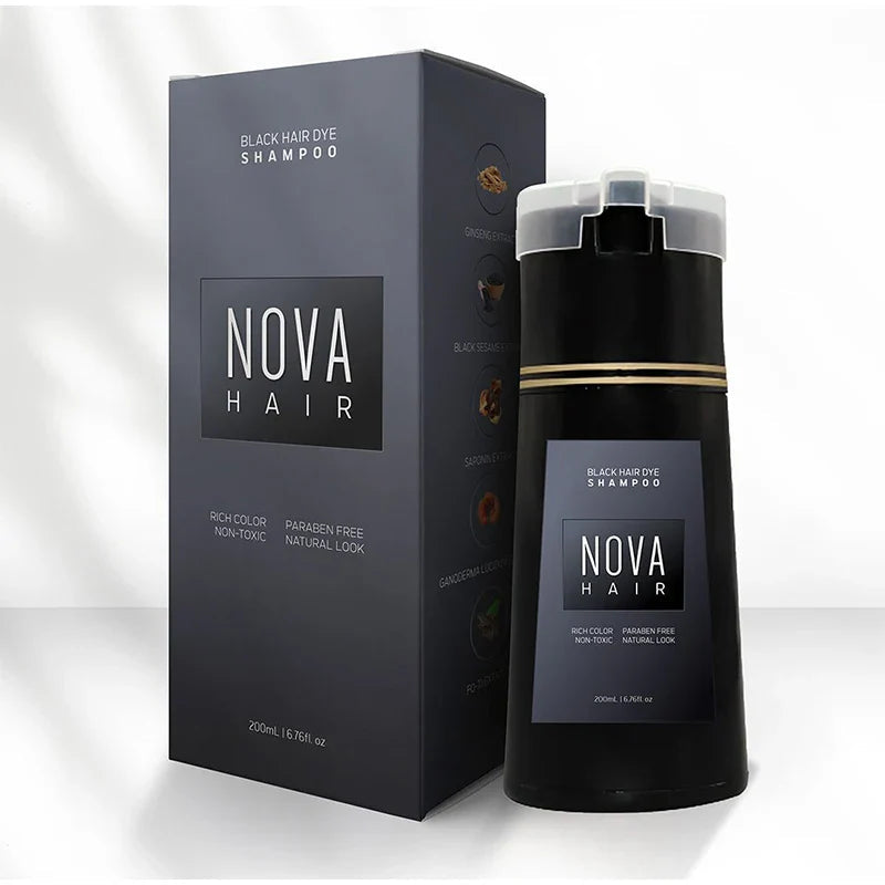 Natural Hair Colour Shampoo - Fast Ammonia-Free Treatment