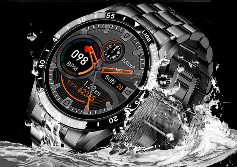 Luxury 4G Smartwatch with Calls, GPS & AMOLED Display