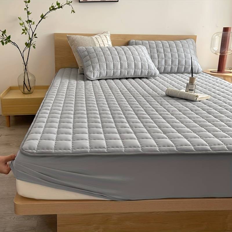 Premium Quilted Mattress Protector - Waterproof & Breathable