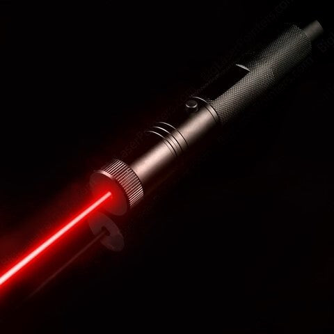 Adjustable Focus Laser Pointer - Aerospace-Grade Aluminium