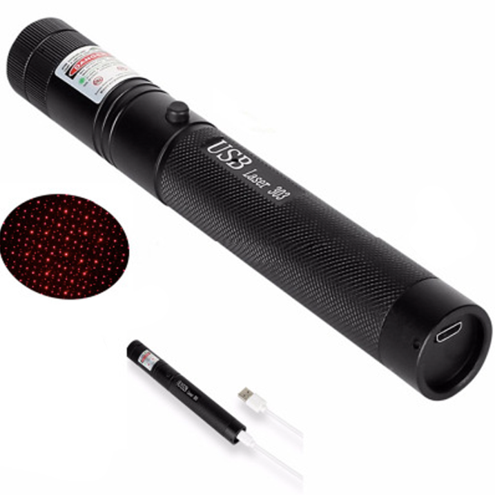 Adjustable Focus Laser Pointer - Aerospace-Grade Aluminium