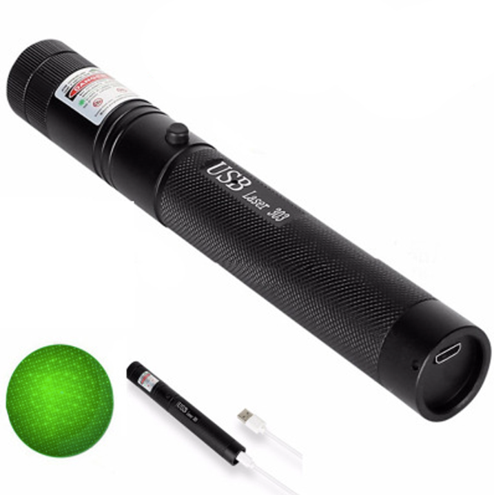 Adjustable Focus Laser Pointer - Aerospace-Grade Aluminium