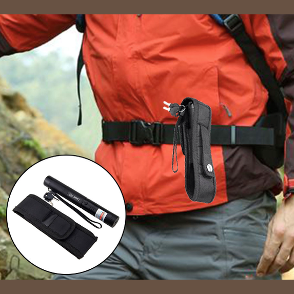 Adjustable Focus Laser Pointer - Aerospace-Grade Aluminium