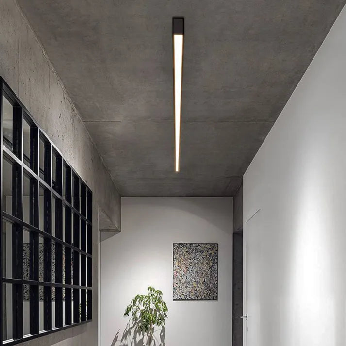 Modern LED Ceiling Light - Linear Flush Mount Fixture