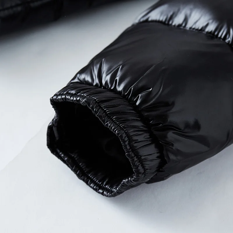 Winter Down Puffer Jacket - Water-Repellent Quilted Coat