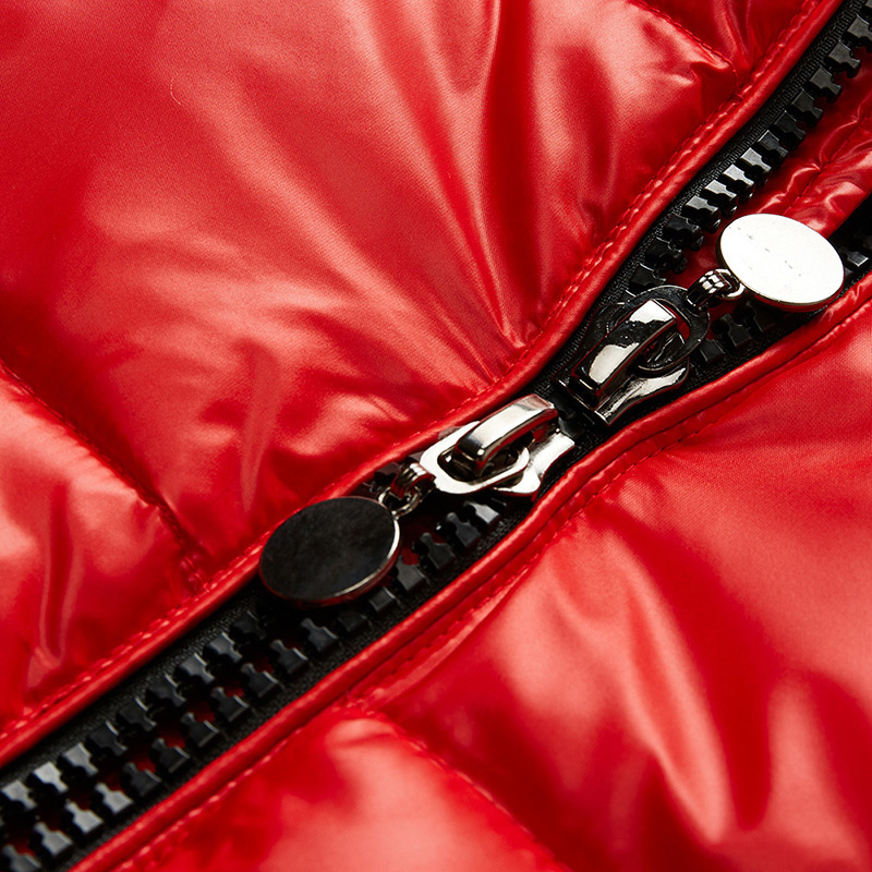 Winter Down Puffer Jacket - Water-Repellent Quilted Coat
