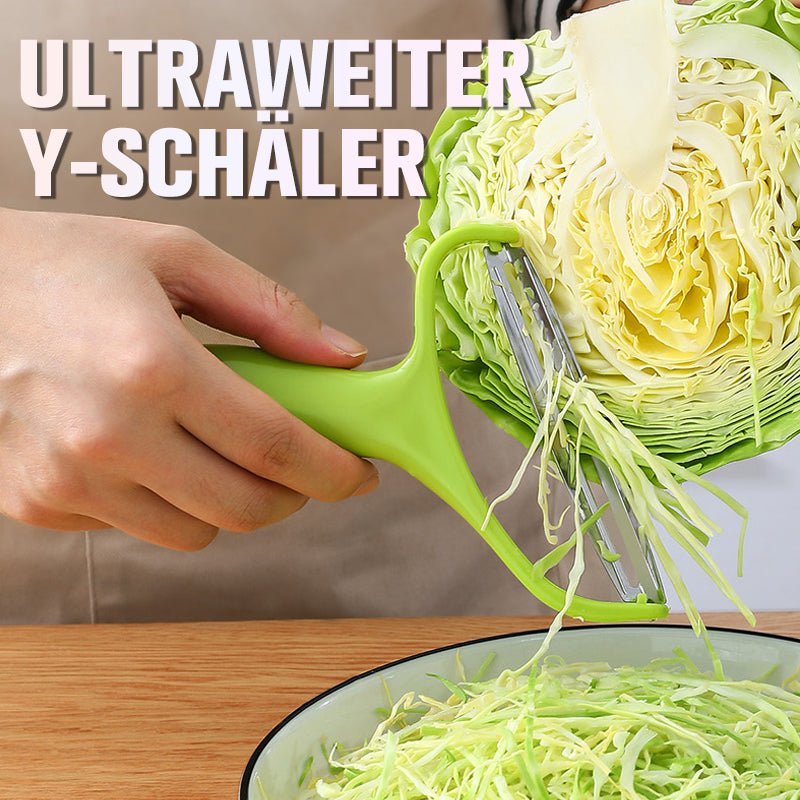 Extra-Wide Stainless Steel Y-Peeler