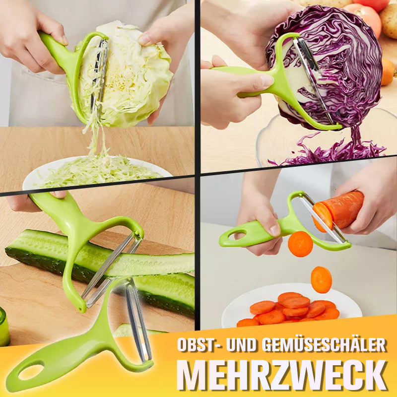 Extra-Wide Stainless Steel Y-Peeler