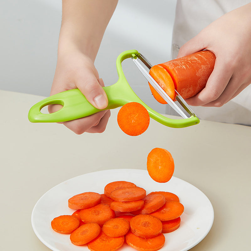 Extra-Wide Stainless Steel Y-Peeler