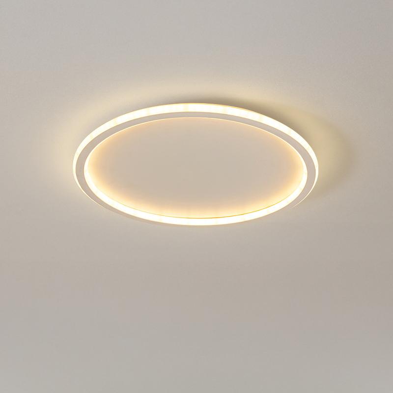 Scandinavian Round LED Ceiling Light - Modern Design