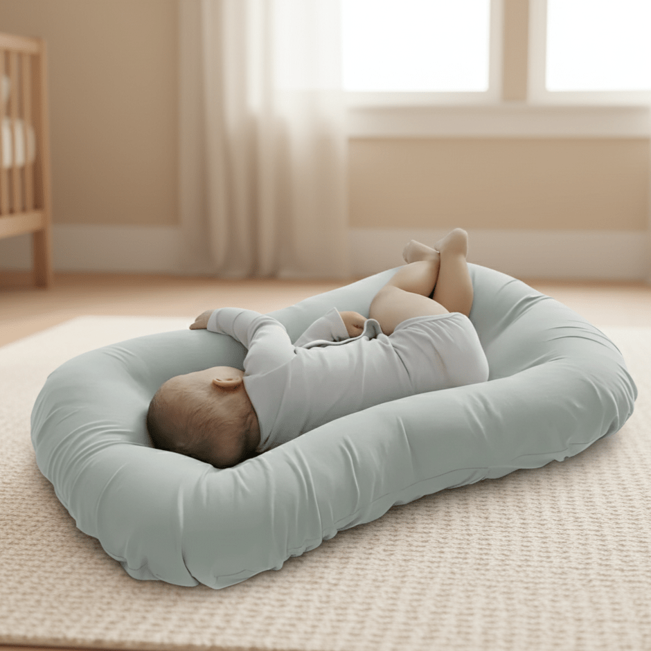 Baby Sleep Nest - Soft Memory Foam Infant Lounger