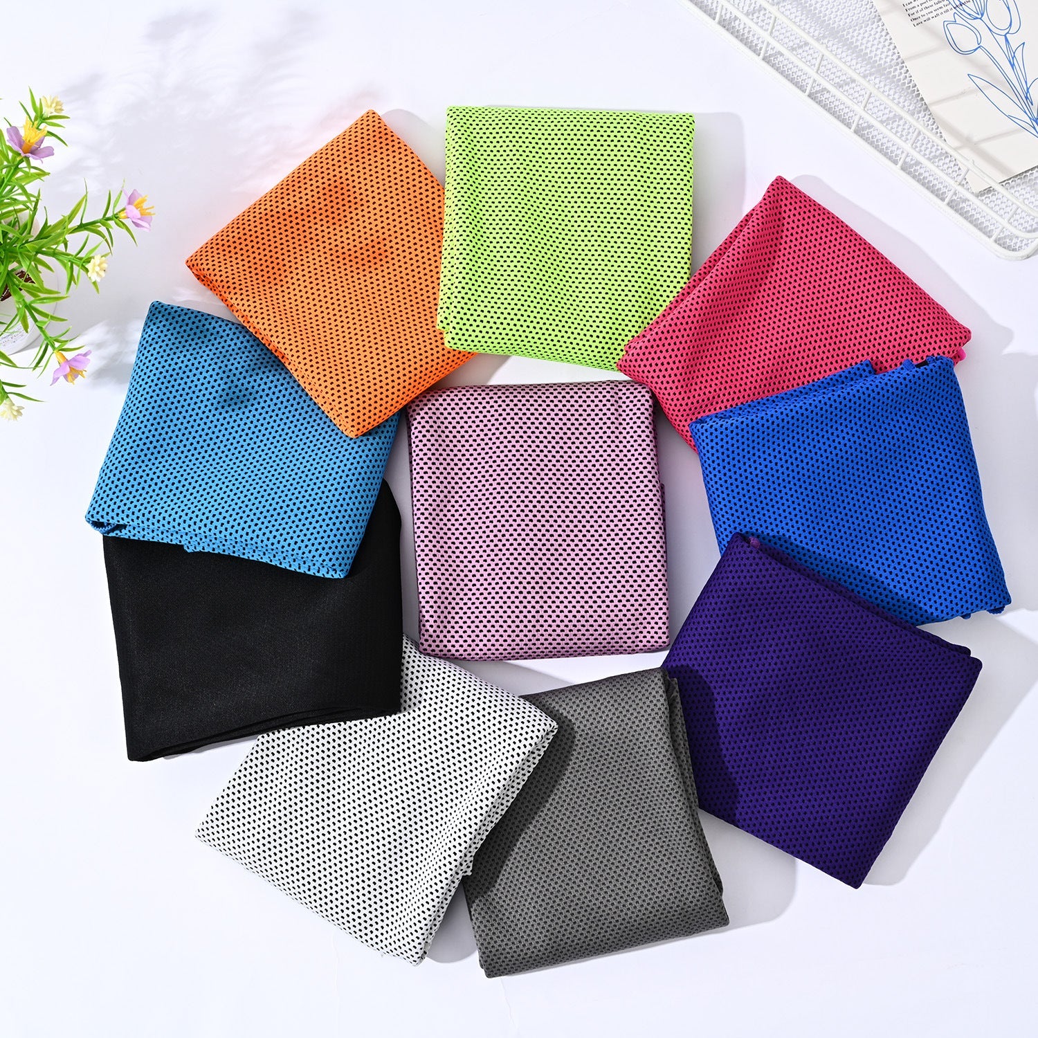 Ladies Breathable Multifunctional Scarf - Lightweight & Foldable