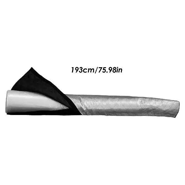 Flexible Insulated Refrigerant Line Cover with Thermal Barrier
