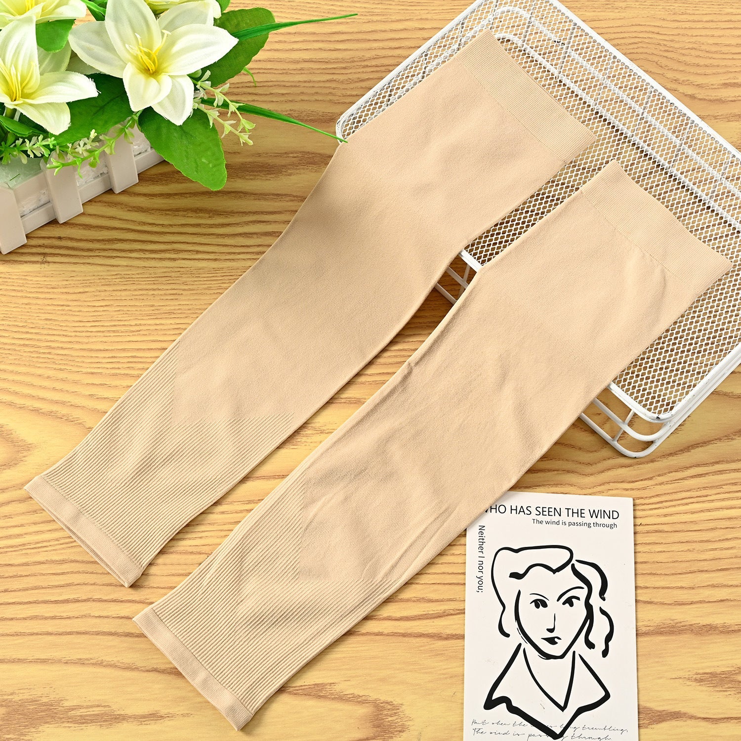 Women's Support Cable Stockings - All-Day Comfort
