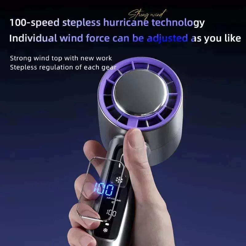 Thermoelectric Mini Air Cooler Fan with Smart Display