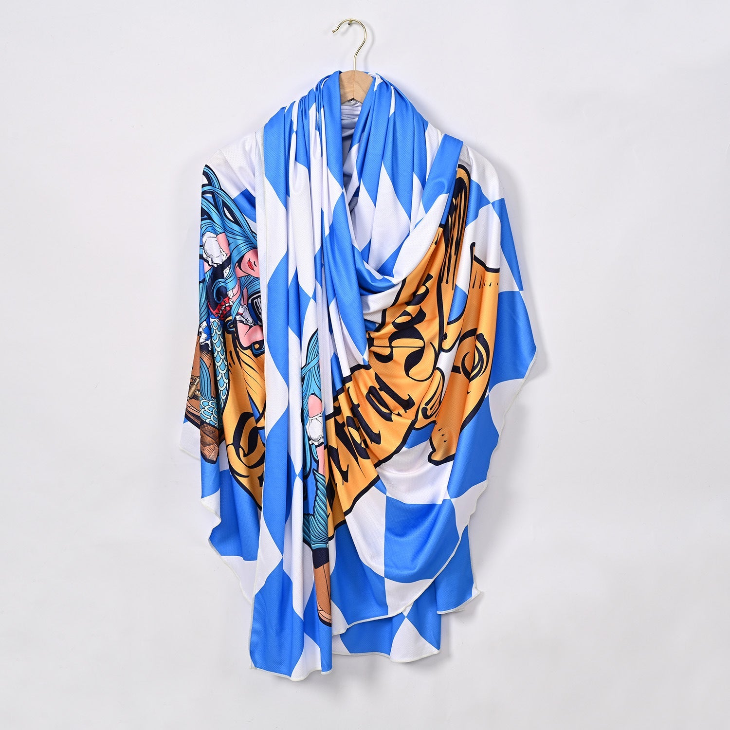 Unisex Sporty Multifunctional Scarf - Breathable Microfiber