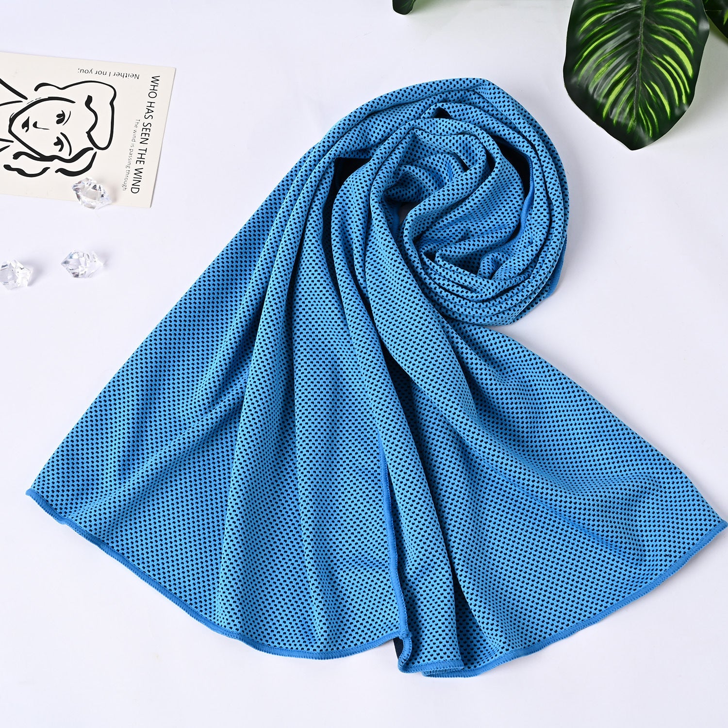 Multifunctional Microfiber Towel - Quick-Dry Sports & Travel Towel