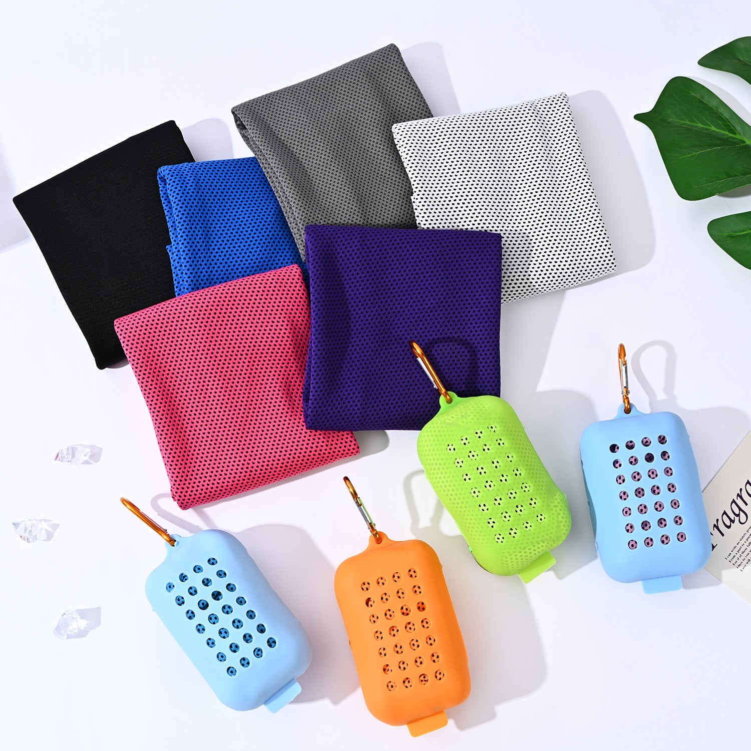 Women's Breathable Polyester Sports Scarf - Wind Protection