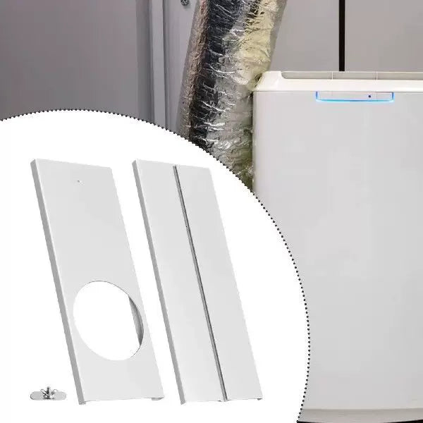 Universal Portable AC Window Vent Plate Adapter