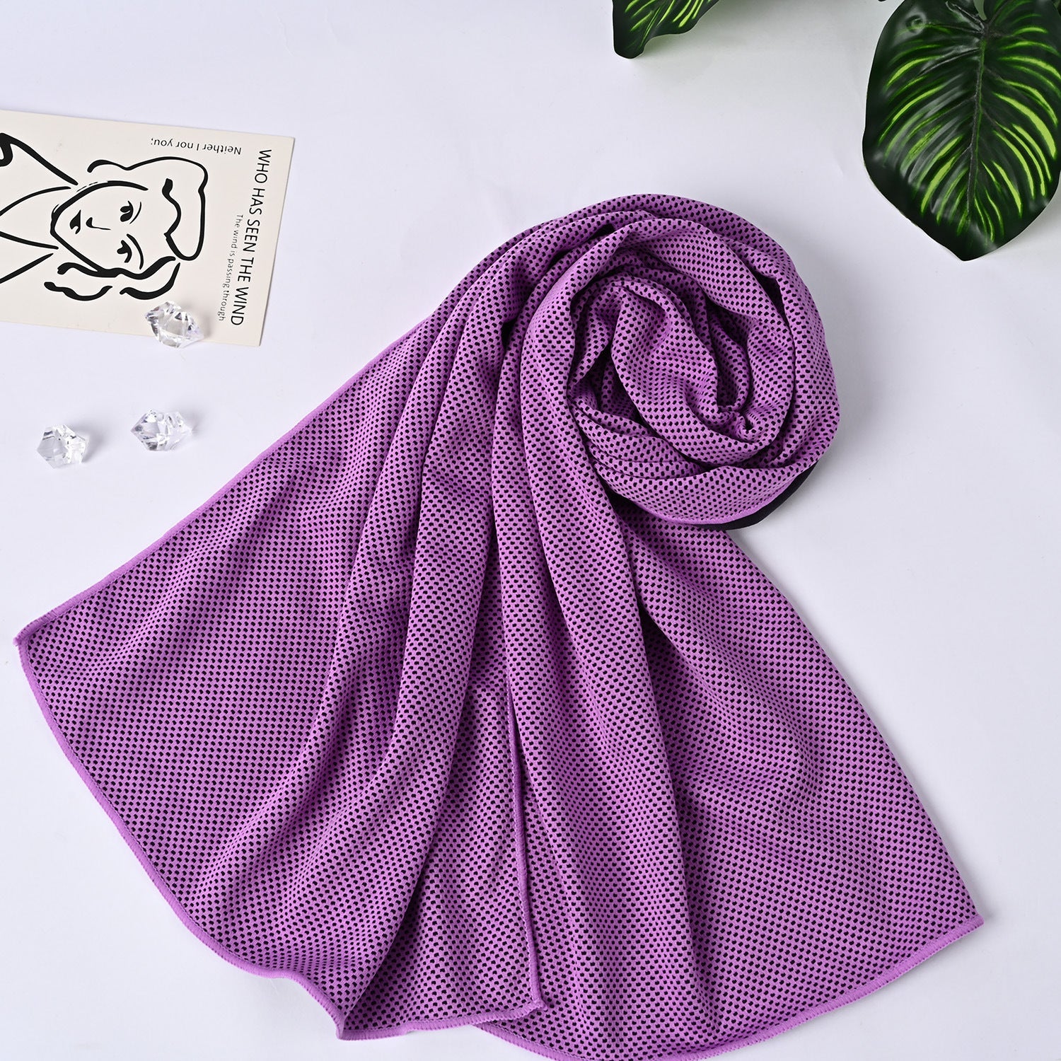 Multifunctional Microfiber Towel - Quick-Dry Sports & Travel Towel