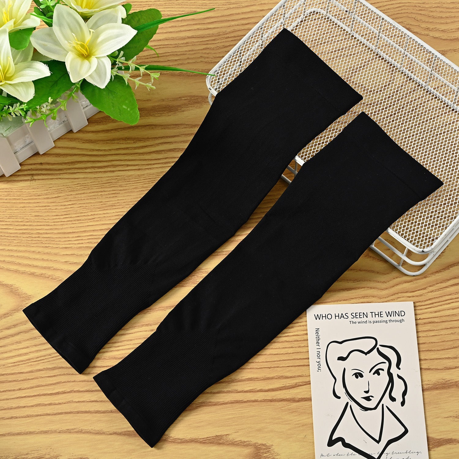 Women's Support Cable Stockings - All-Day Comfort