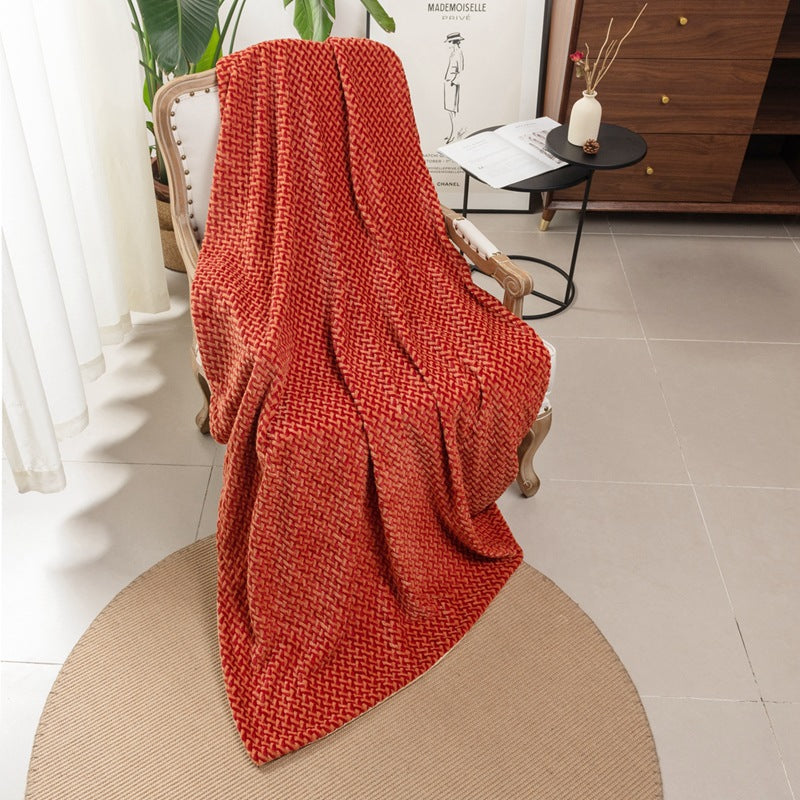 Women's Soft Cozy Microfiber Blanket - Reversible Design