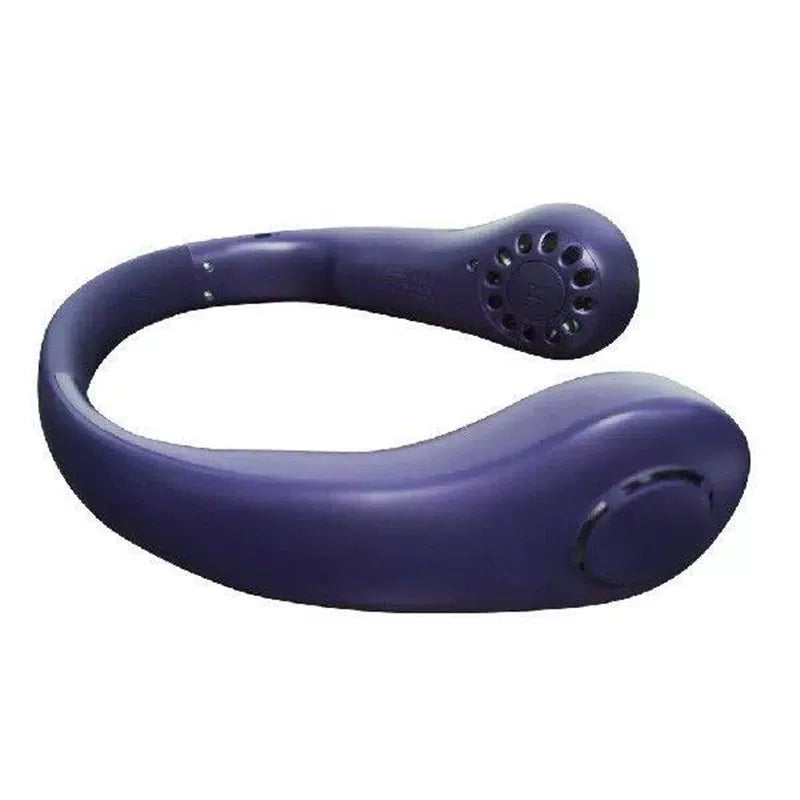 Ergonomic U-Shaped Neck Fan with Bladeless Airflow