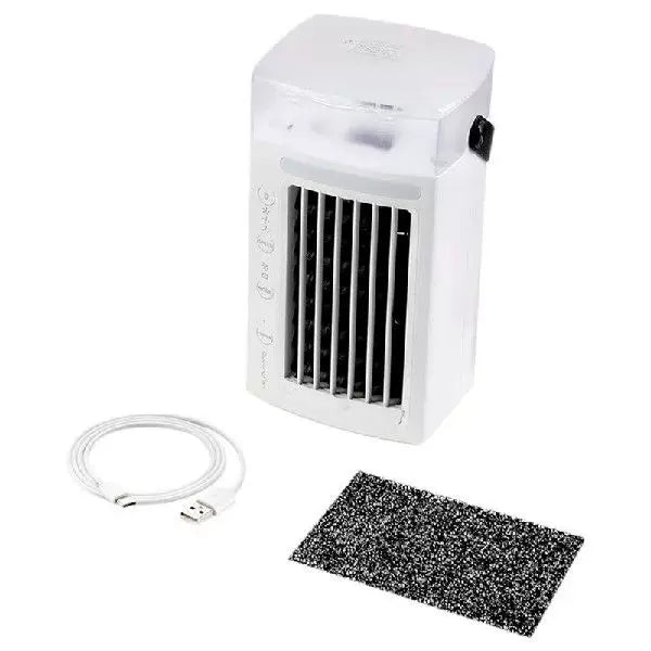 USB Desktop Evaporative Cooler with Carbon Cooling Pad