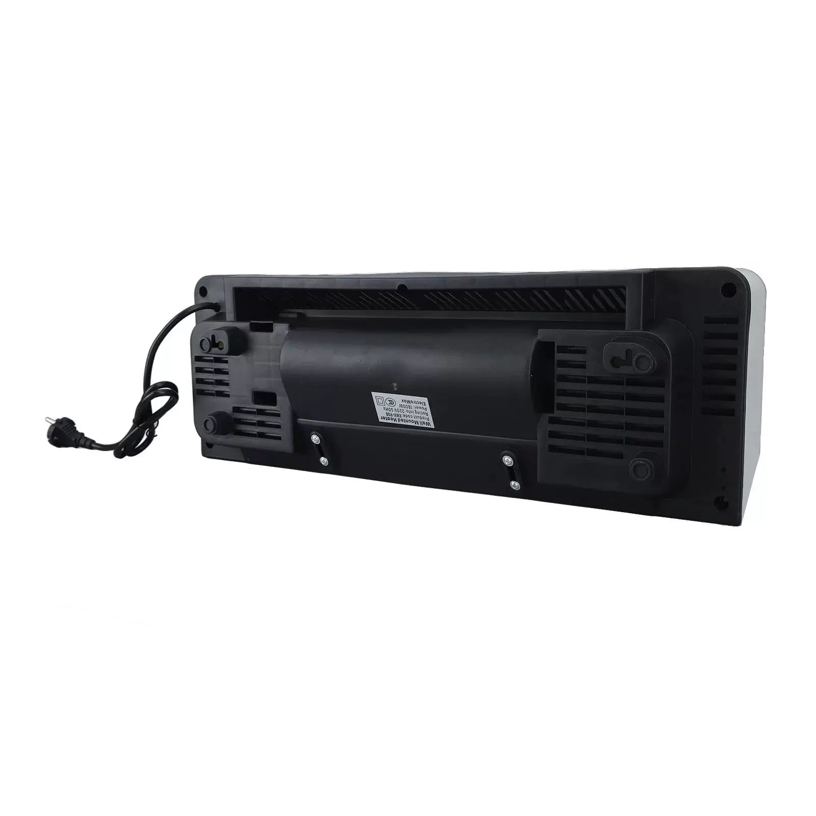 Plug-In Flat Wall Heater with Digital Thermostat & Remote