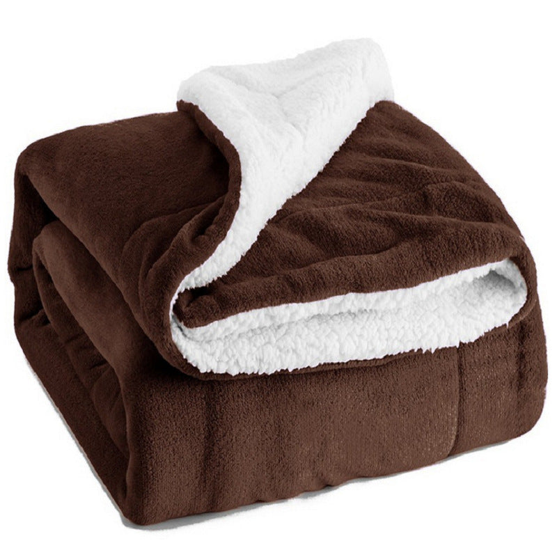 Fleece & Sherpa Cozy Blanket for Women