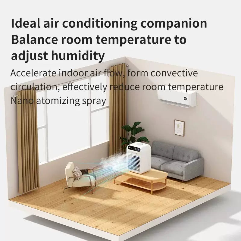 Portable USB Desktop Evaporative Micro Cooler