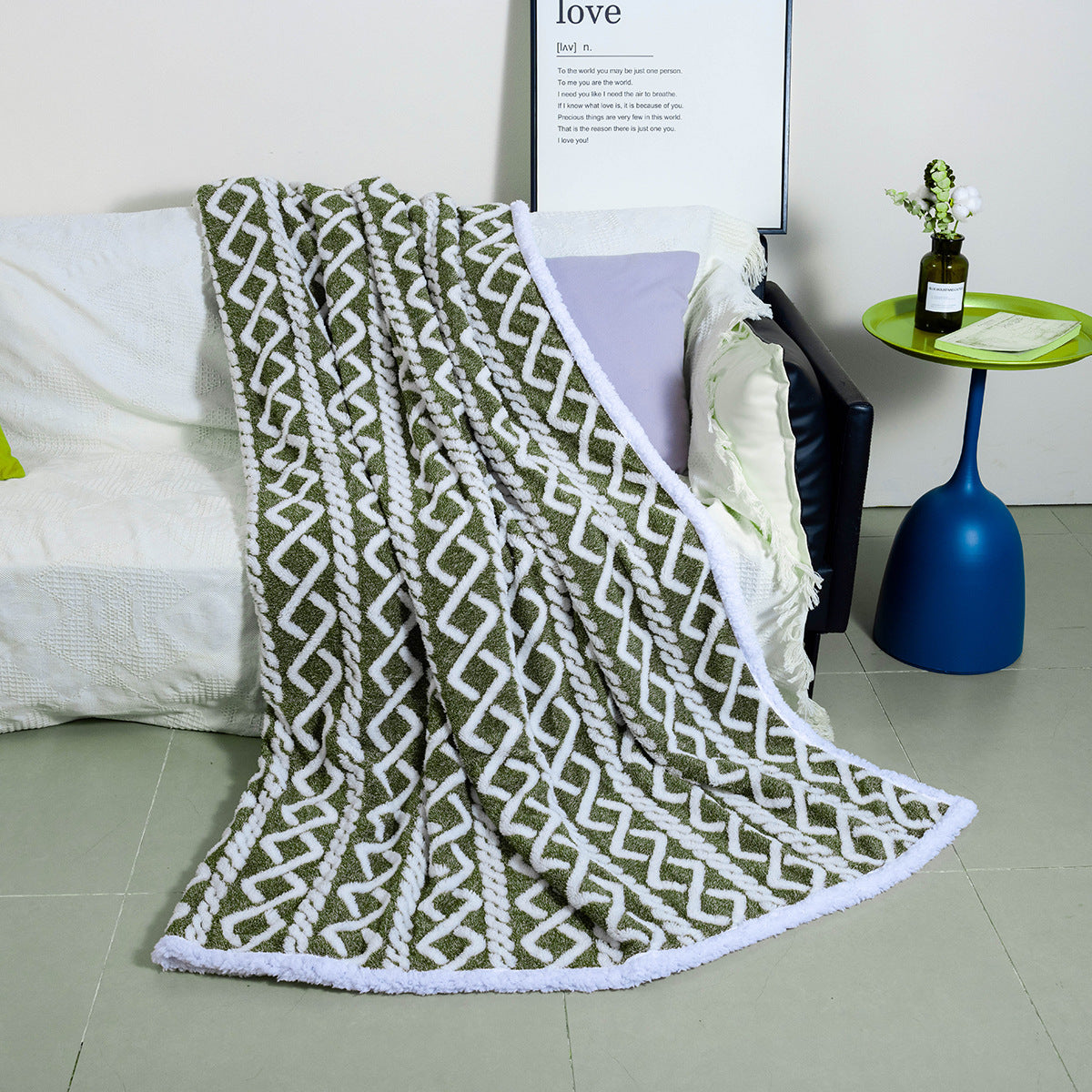 Women's Cozy Soft Blanket with Unique Pattern