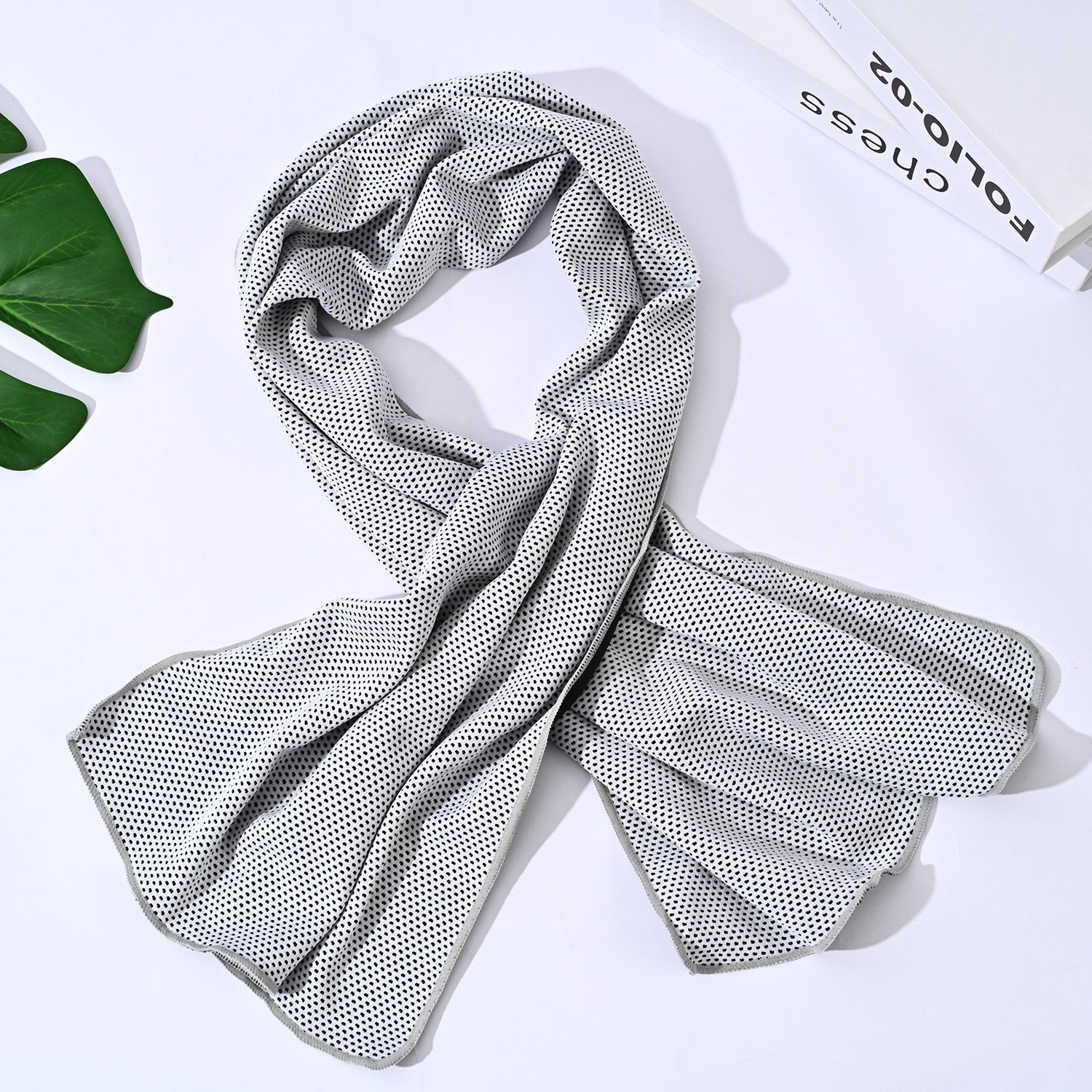 Women's Polka Dot Fashion Scarf - Trendy Everyday Accessory
