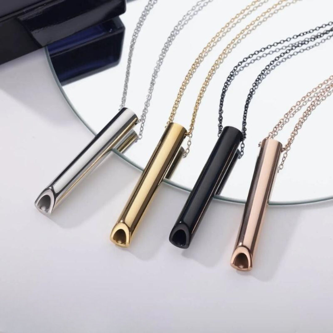 Smoke-Free Breathing Necklace – Nicotine-Free Craving Support
