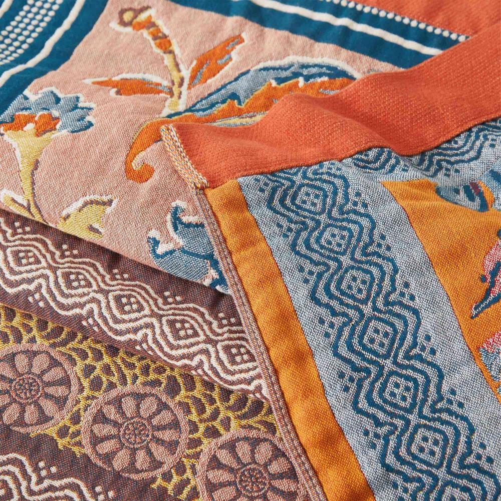 Sunburst Cotton Blanket - Soft Lightweight All-Season Throw