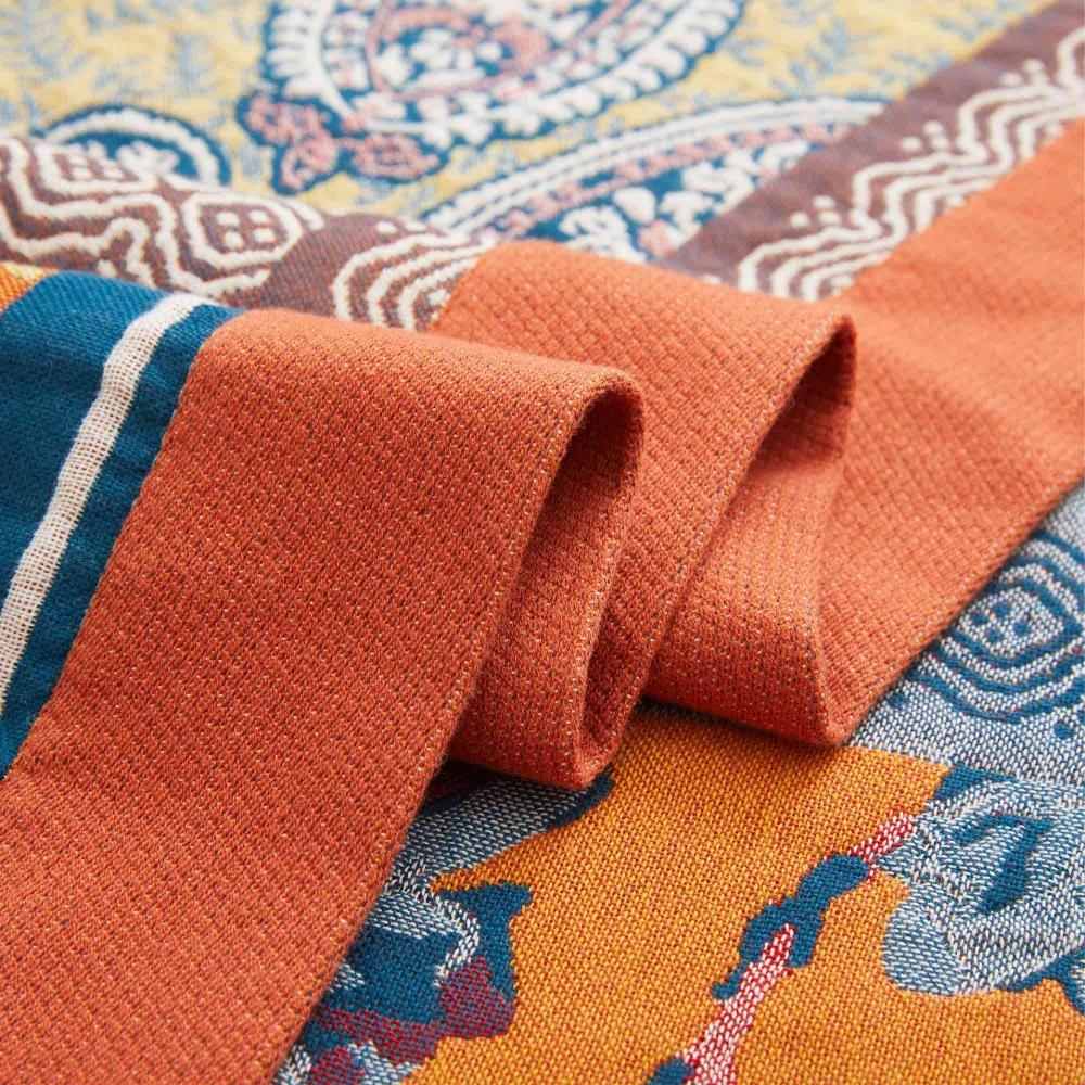 Sunburst Cotton Blanket - Soft Lightweight All-Season Throw