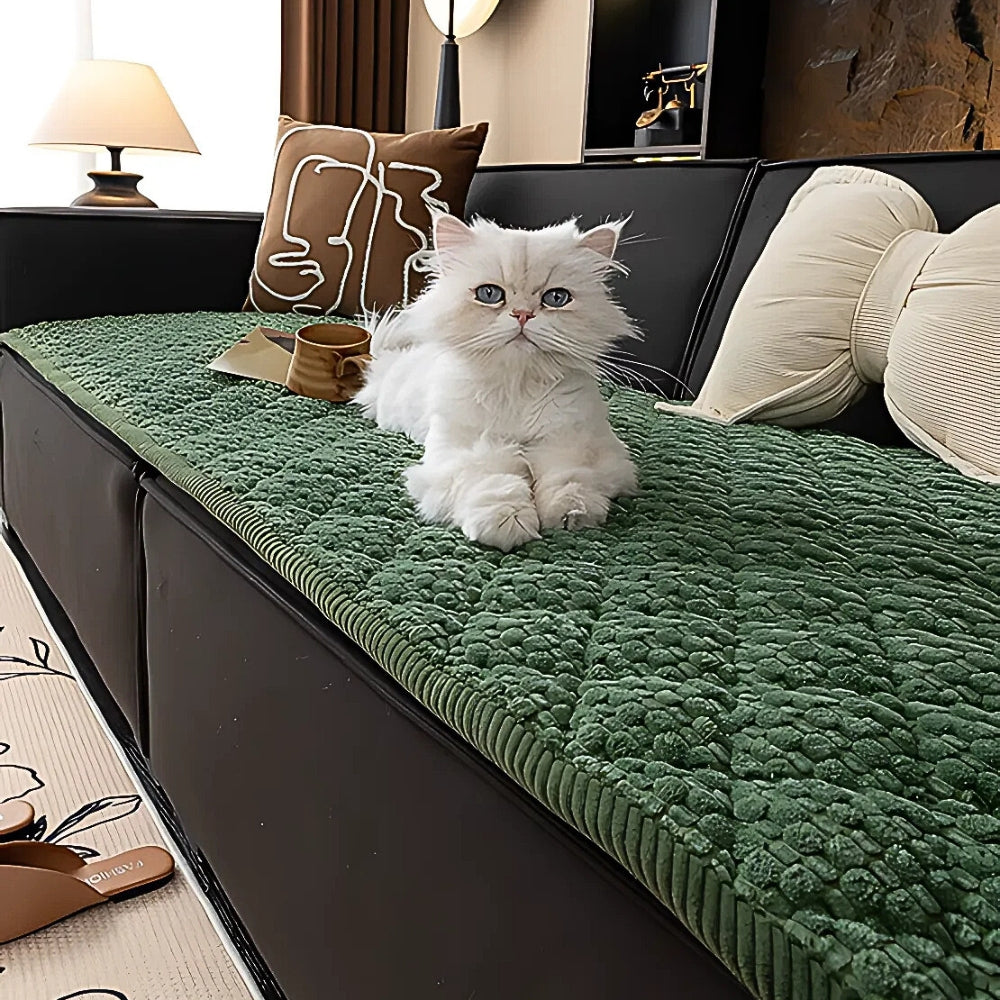 Pet-Proof Quilted Couch Protector Slipcover