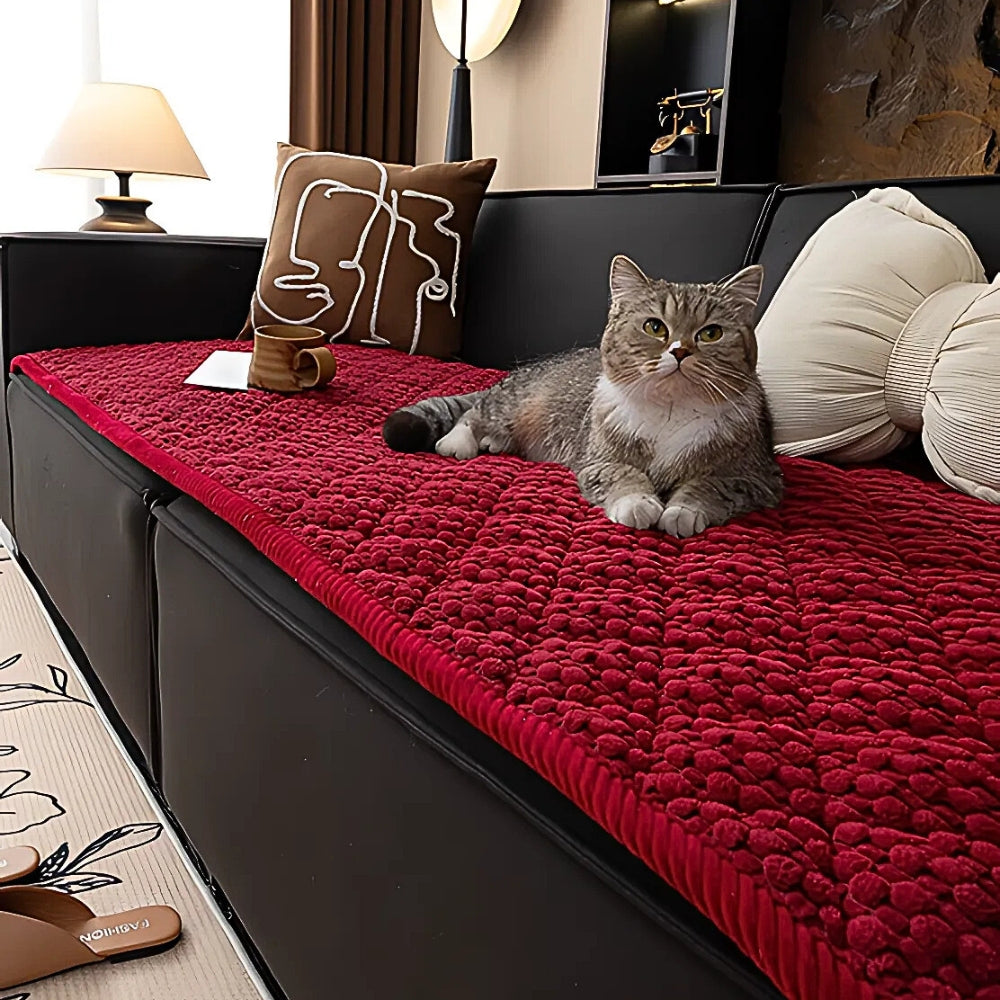Pet-Proof Quilted Couch Protector Slipcover