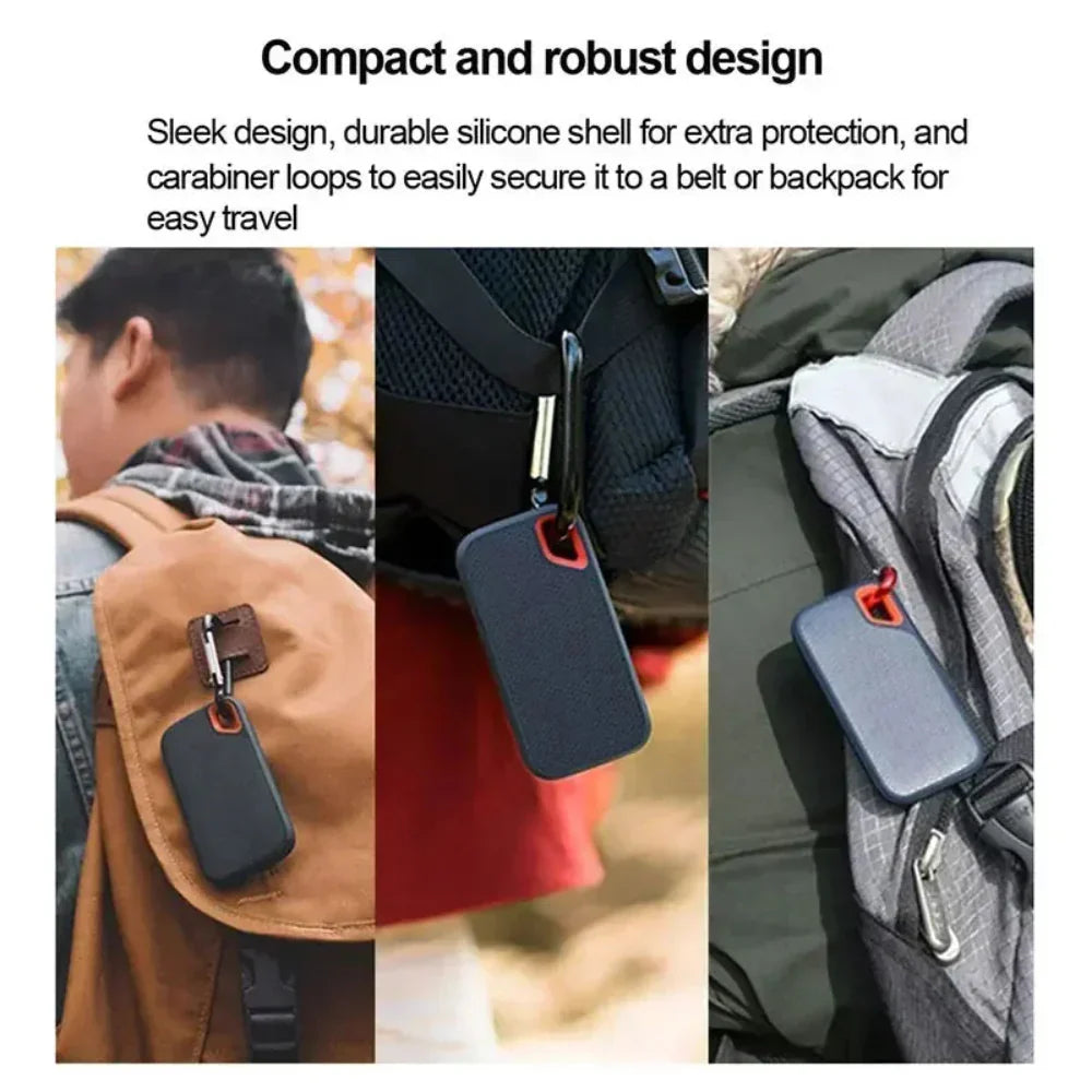 Portable External SSD - High-Speed Shockproof Storage Drive