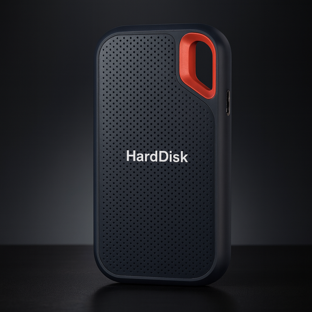 Portable External SSD - High-Speed Shockproof Storage Drive