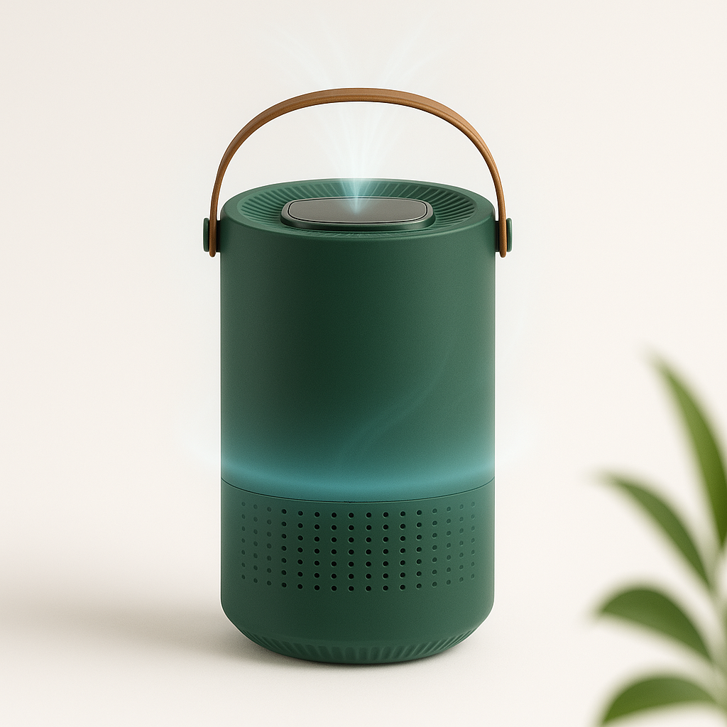 Compact HEPA Air Purifier with 3-Stage Filtration System