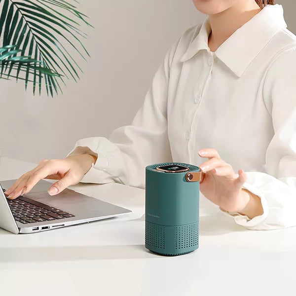 Compact HEPA Air Purifier with 3-Stage Filtration System